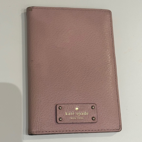 Kate spade passport holder. Fits passport, cards & cash perfectly. - Picture 1 of 9
